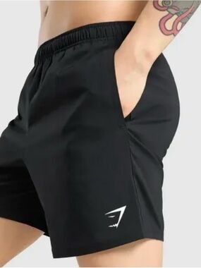 Gymshark Black Men's Athletic Training Shorts